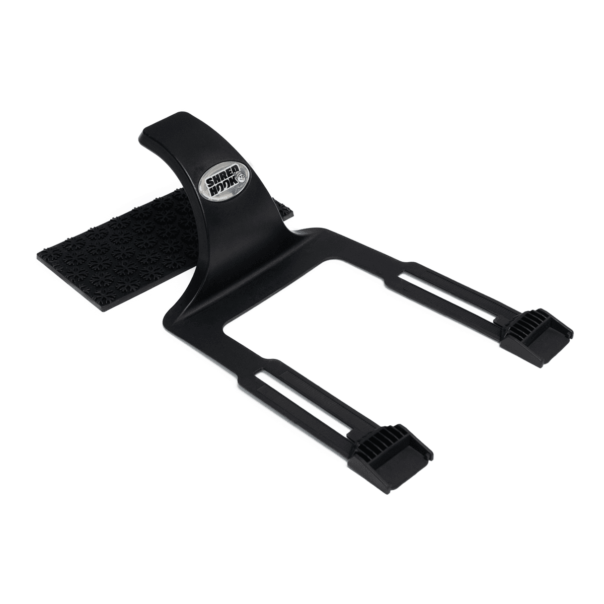 ShredHook in action on a snowboard